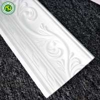 New design high quality white  fiberglass gypsum cornice