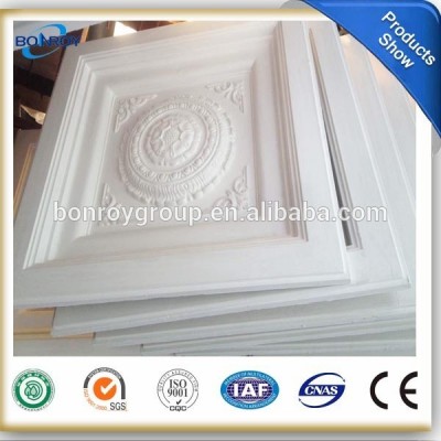 3D effect gypsum ceiling cornice price for gypsum ceiling corner