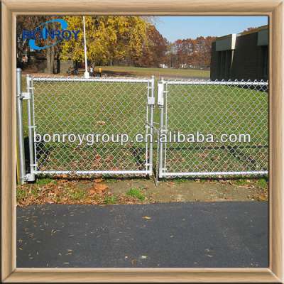 chain link wire fence for playground with galvanized chain link fence gate