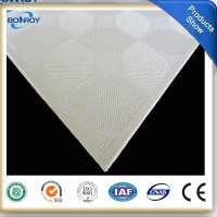 Alum foil back gypsum ceiling /2x2 gypsum ceiling